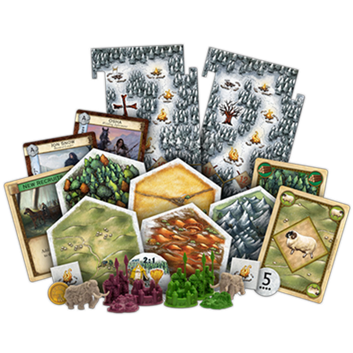 A Game of Thrones Catan 5-6 Player Extension