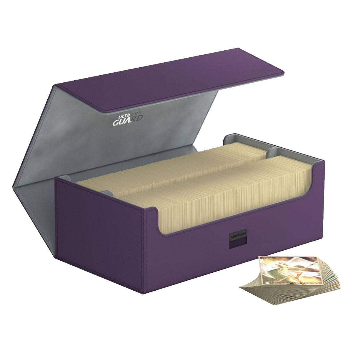 Ultimate Guard Arkhive Flip Case 800+ Standard Size XenoSkin Purple Deck Box