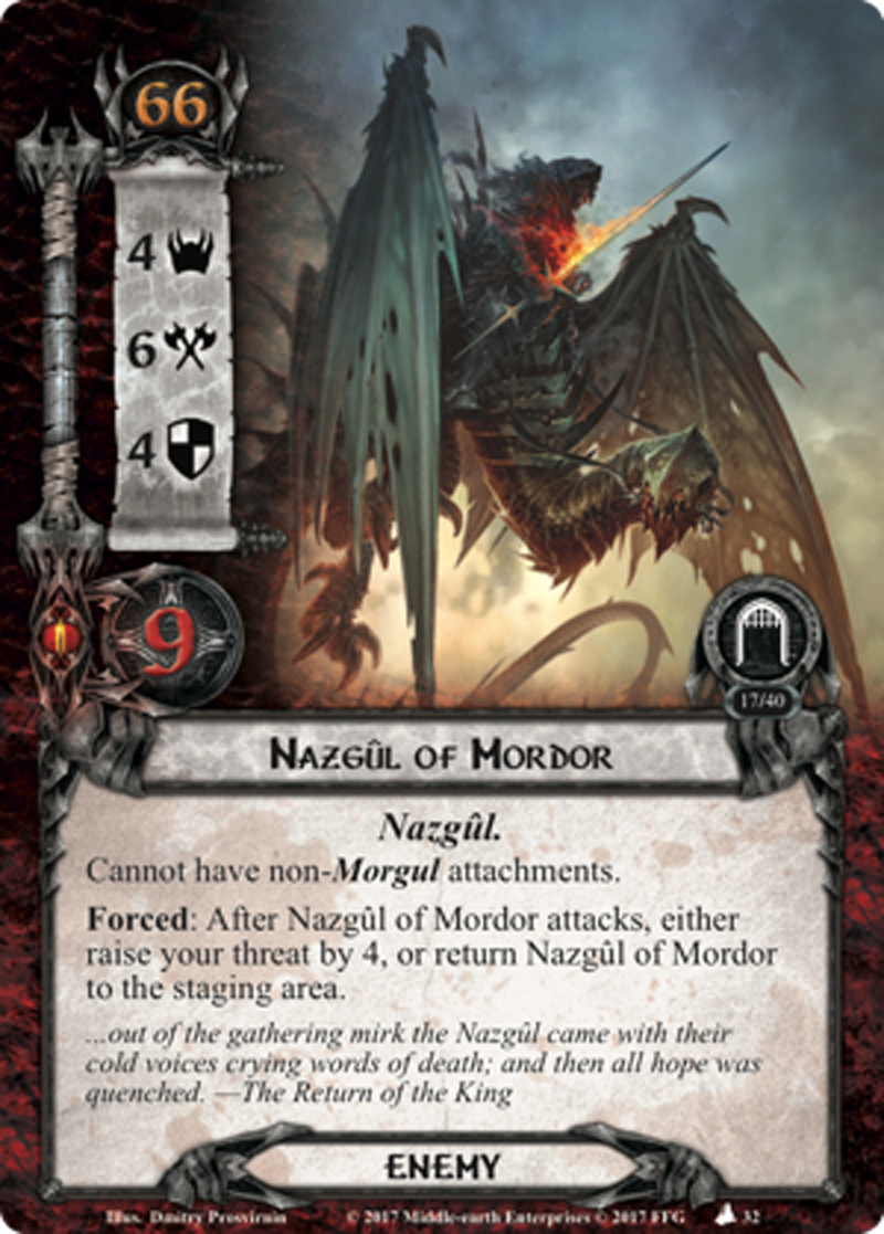 Lord of the Rings LCG The Mountain of Fire Expansion