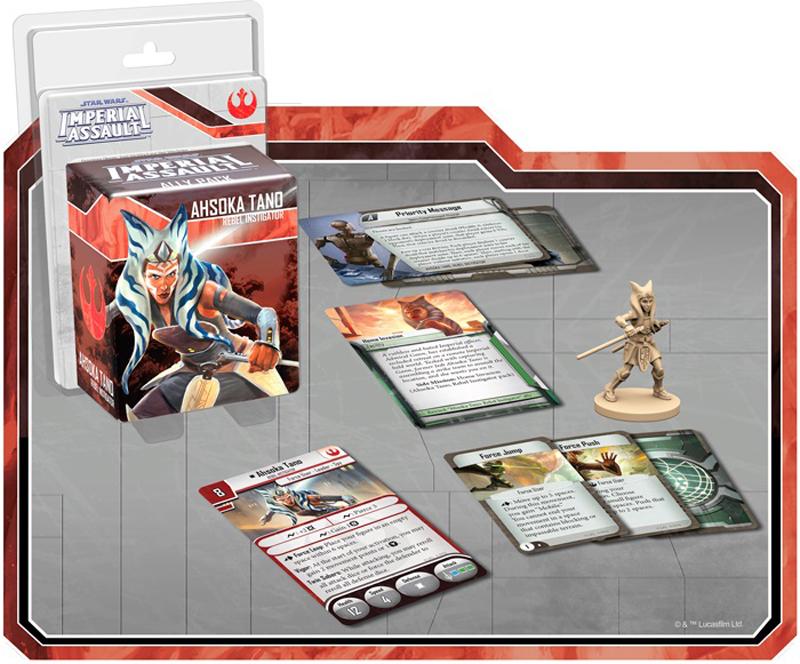Star Wars Imperial Assault Ahsoka Tano Ally Pack