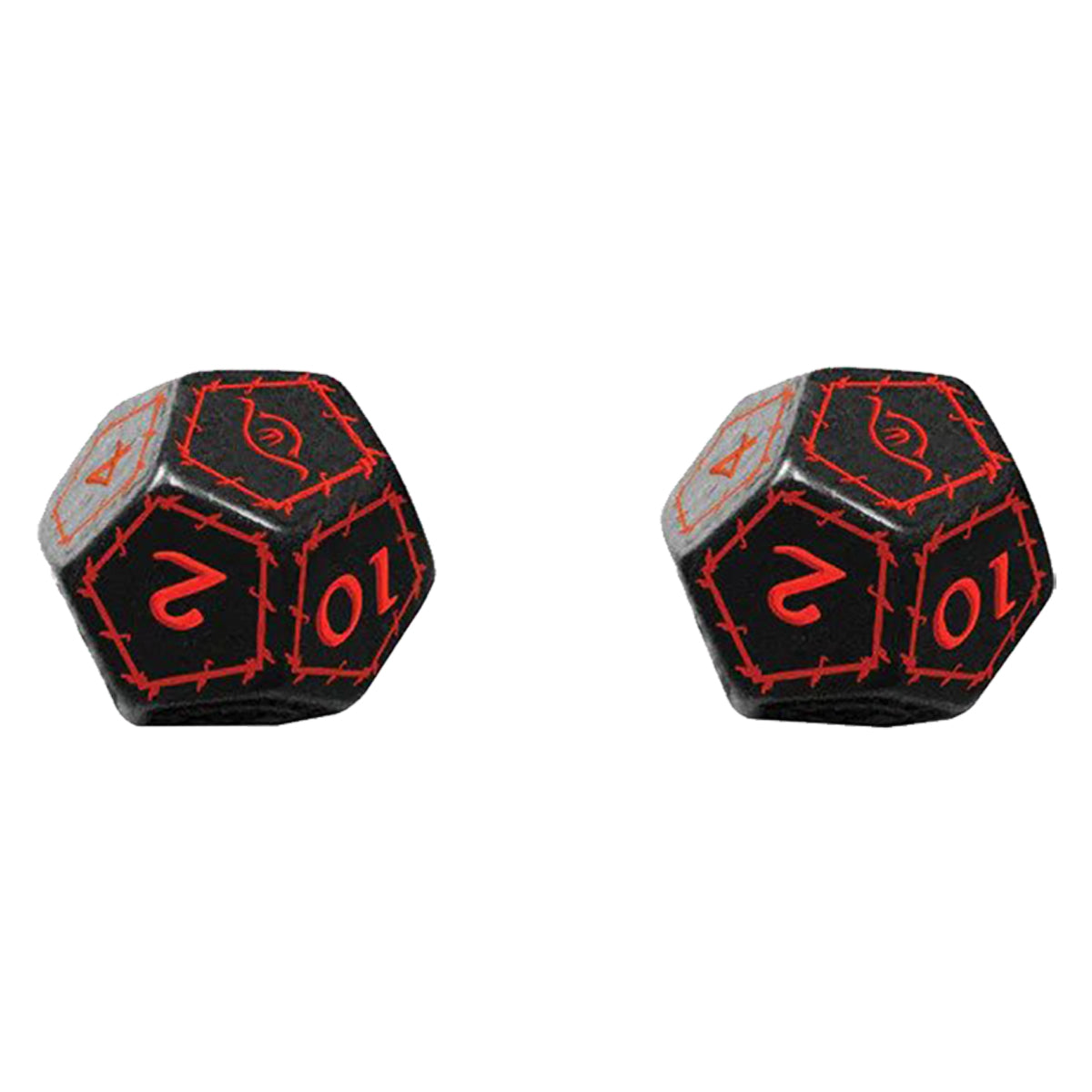 The One Ring RPG Black Dice Set