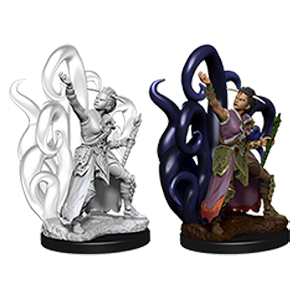 D&D Nolzurs Marvelous Unpainted Miniatures Female Human Warlock