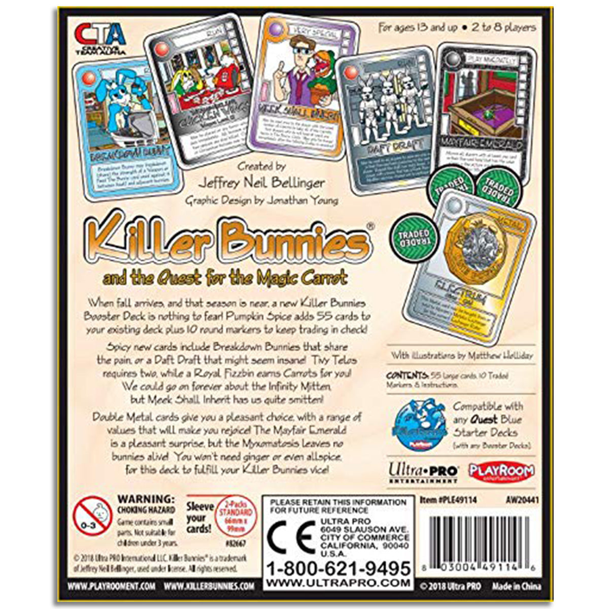 Killer Bunnies Quest Pumpkin Spice Booster