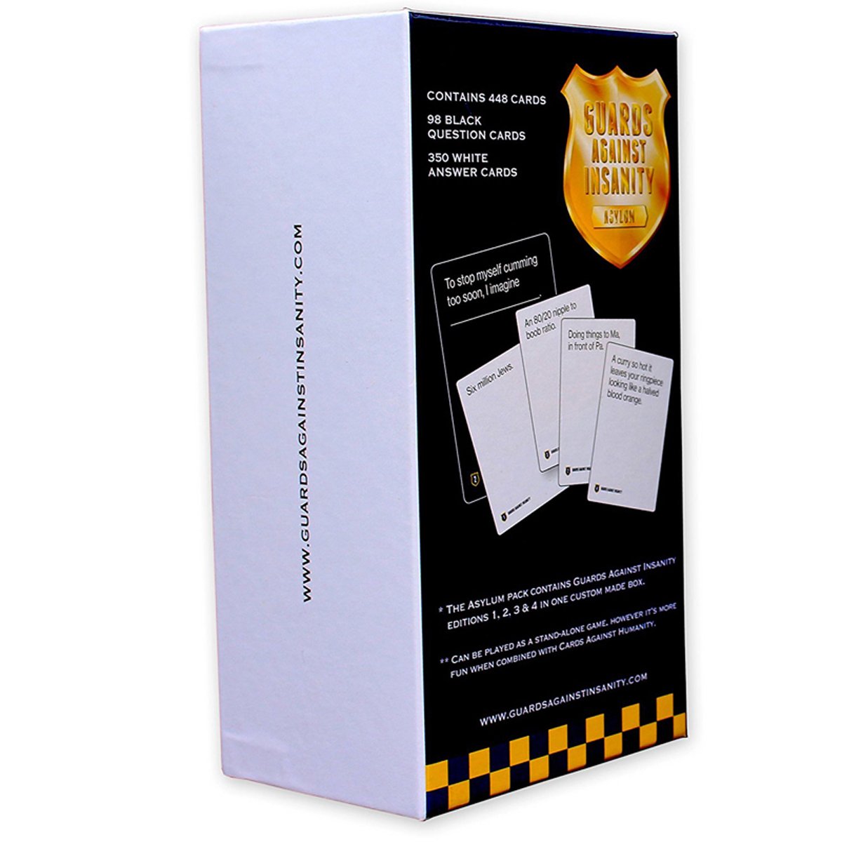 Guards Against Insanity Asylum Pack w/ 1-4 Edition Cards Against Humanity