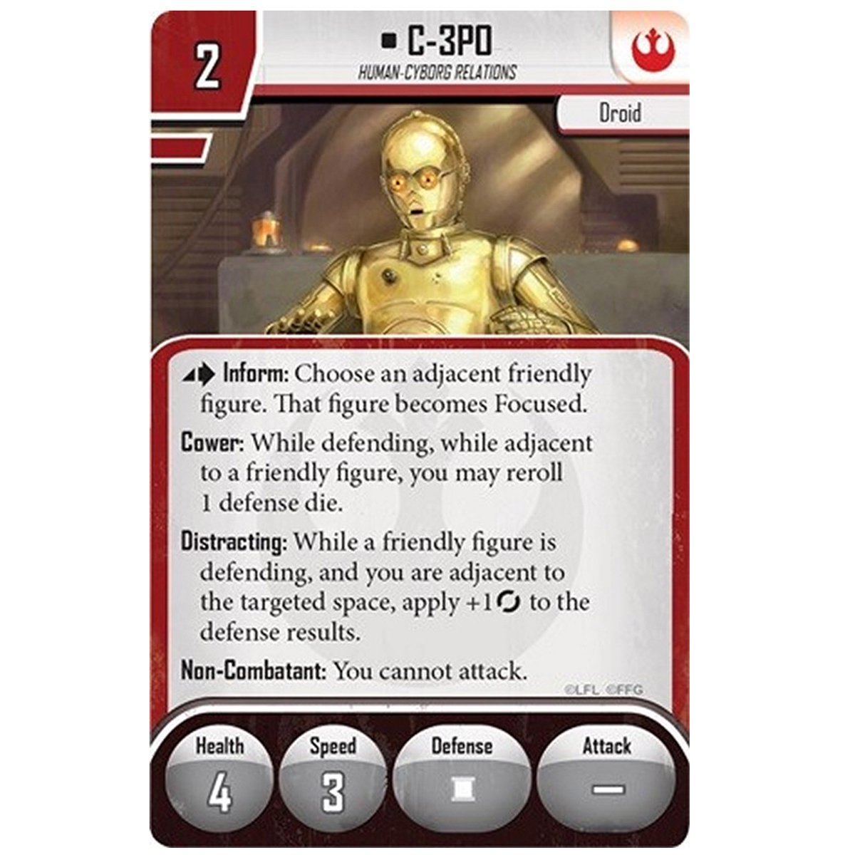 Star Wars Imperial Assault R2-D2 and C-3PO Ally Pack Expansion Board Game
