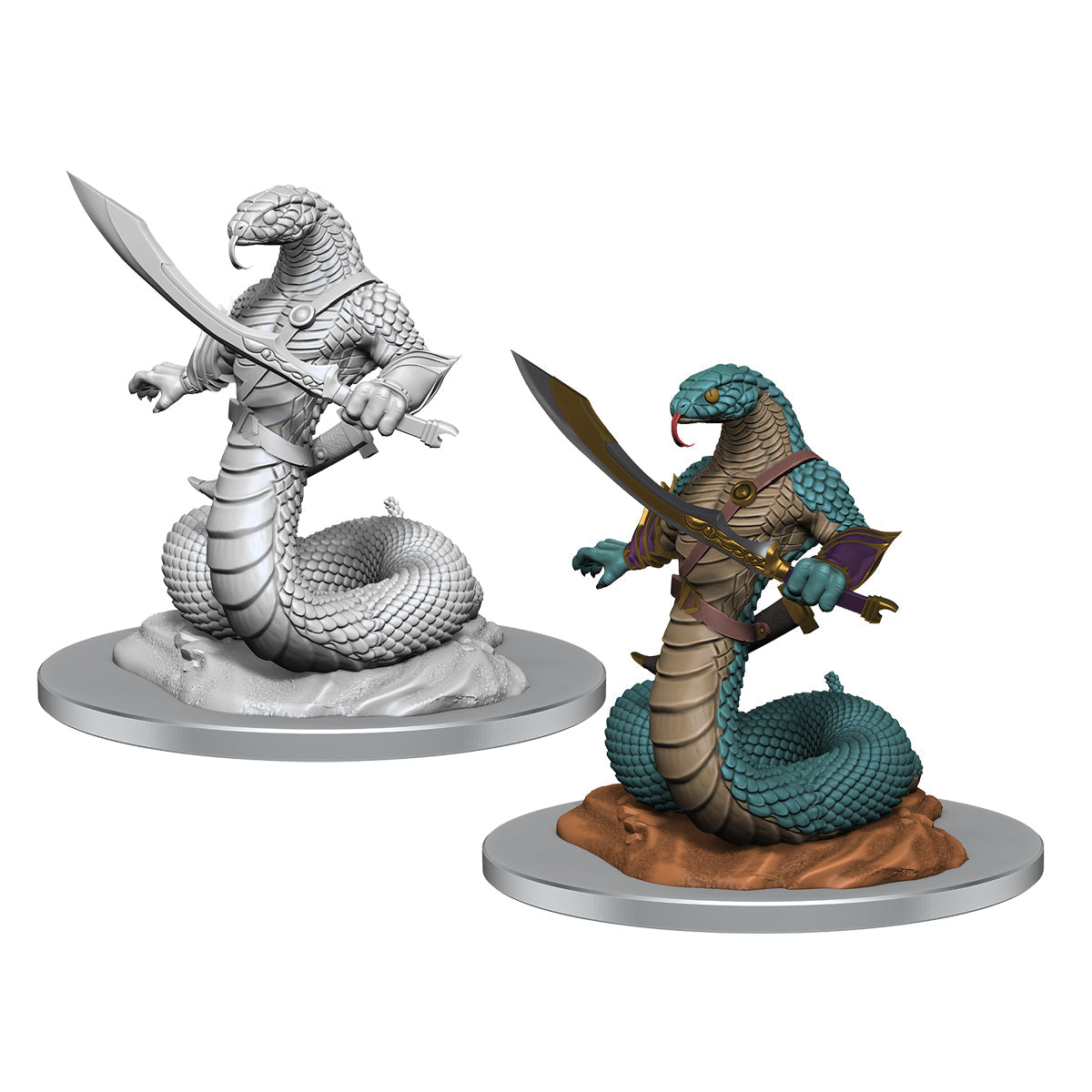 D&D Nolzurs Marvelous Unpainted Miniatures Yuan-ti Paint Night Kit