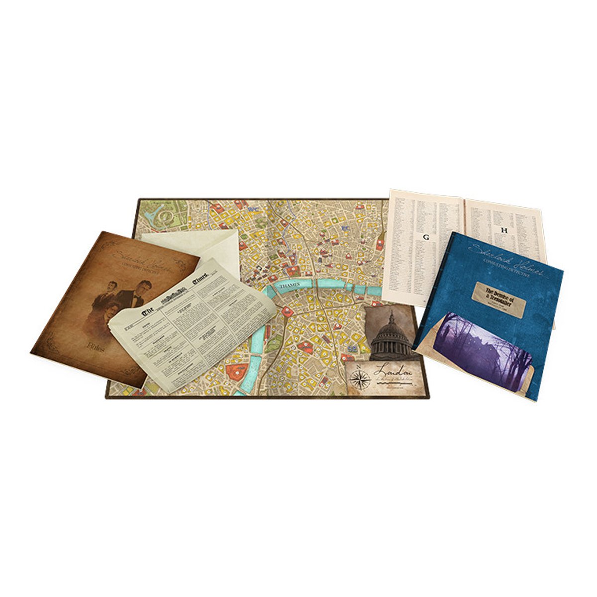 Sherlock Holmes Consulting Detective Carlton House & Queen's Park