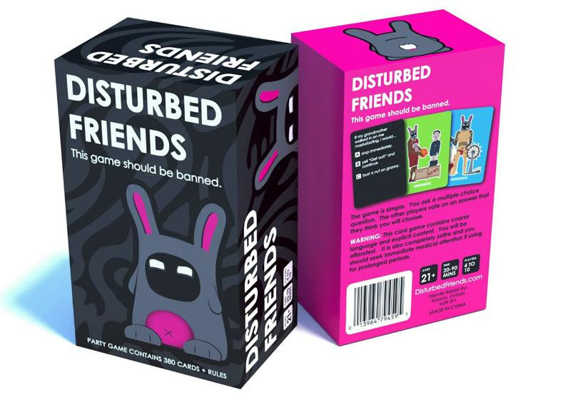 Disturbed Friends Main Set Base Game + First Official Expansion Bundle