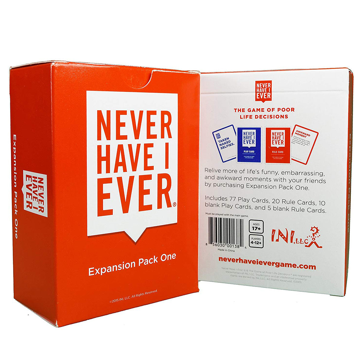 Never Have I Ever Expansion Pack One