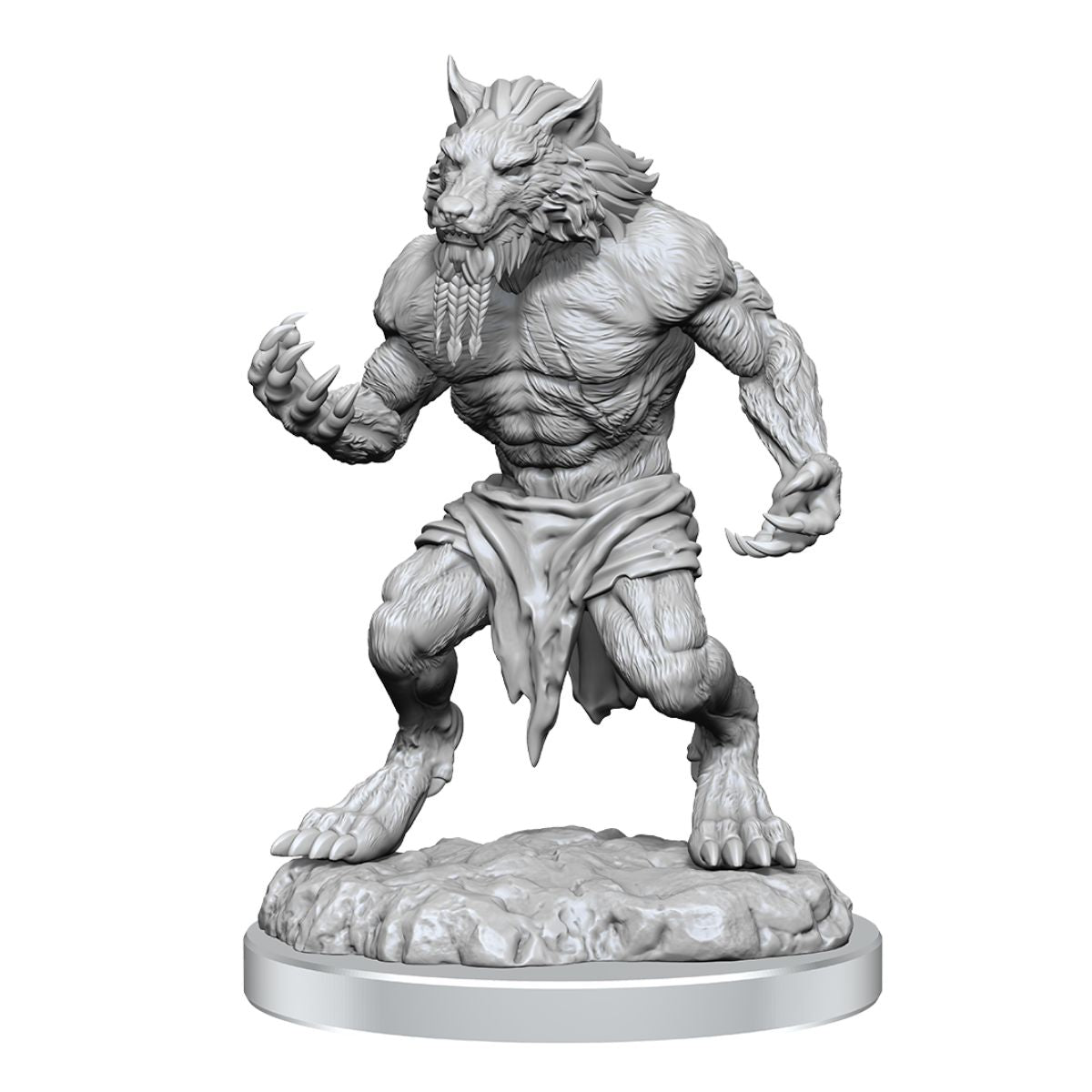 Critical Role Unpainted Miniatures Fey Werewolves