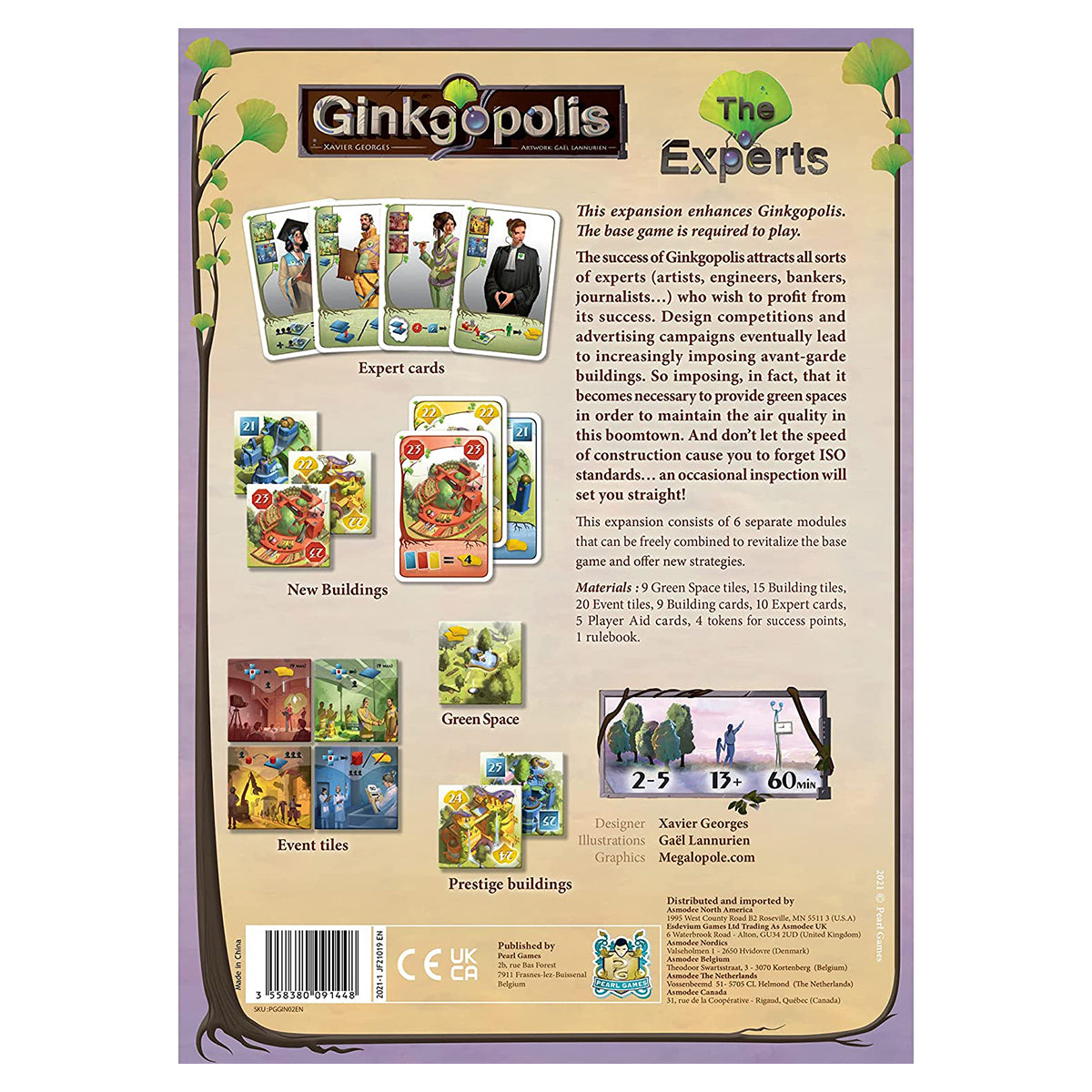 Ginkgopolis The Experts
