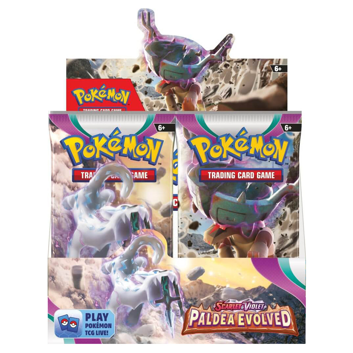 Scarlet & Violet 2 Paldea Evolved Booster Box X 6 POKEMON TCG