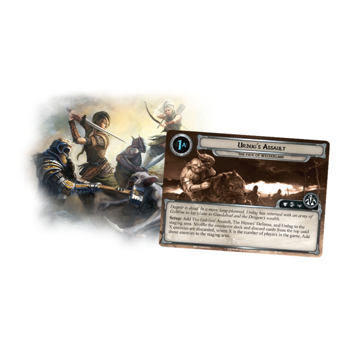 Lord of the Rings LCG The Fate of Wilderland Adventure Pack