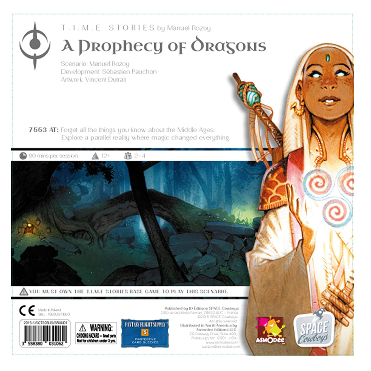 TIME Stories A Prophecy of Dragons Expansion Board Game