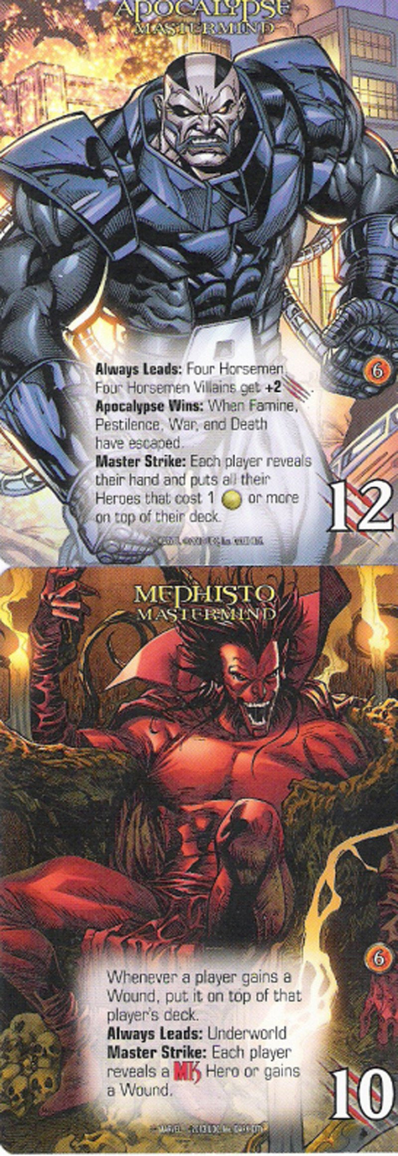 Legendary Deck Building Game Marvel Dark City Expansion