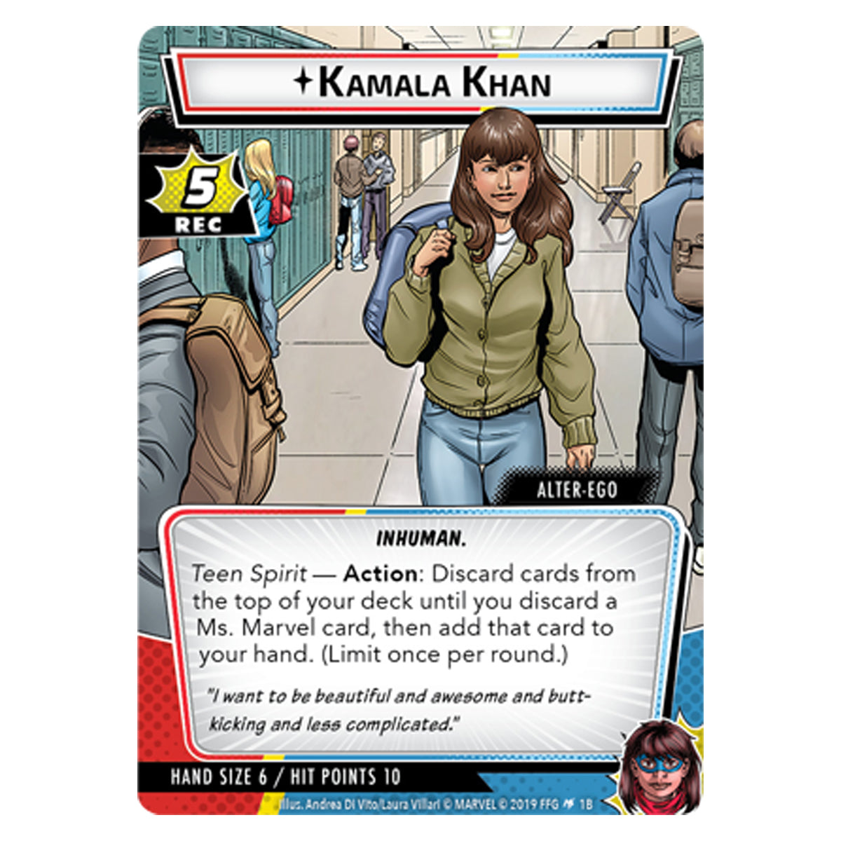 Marvel Champions LCG Ms Marvel Hero Pack