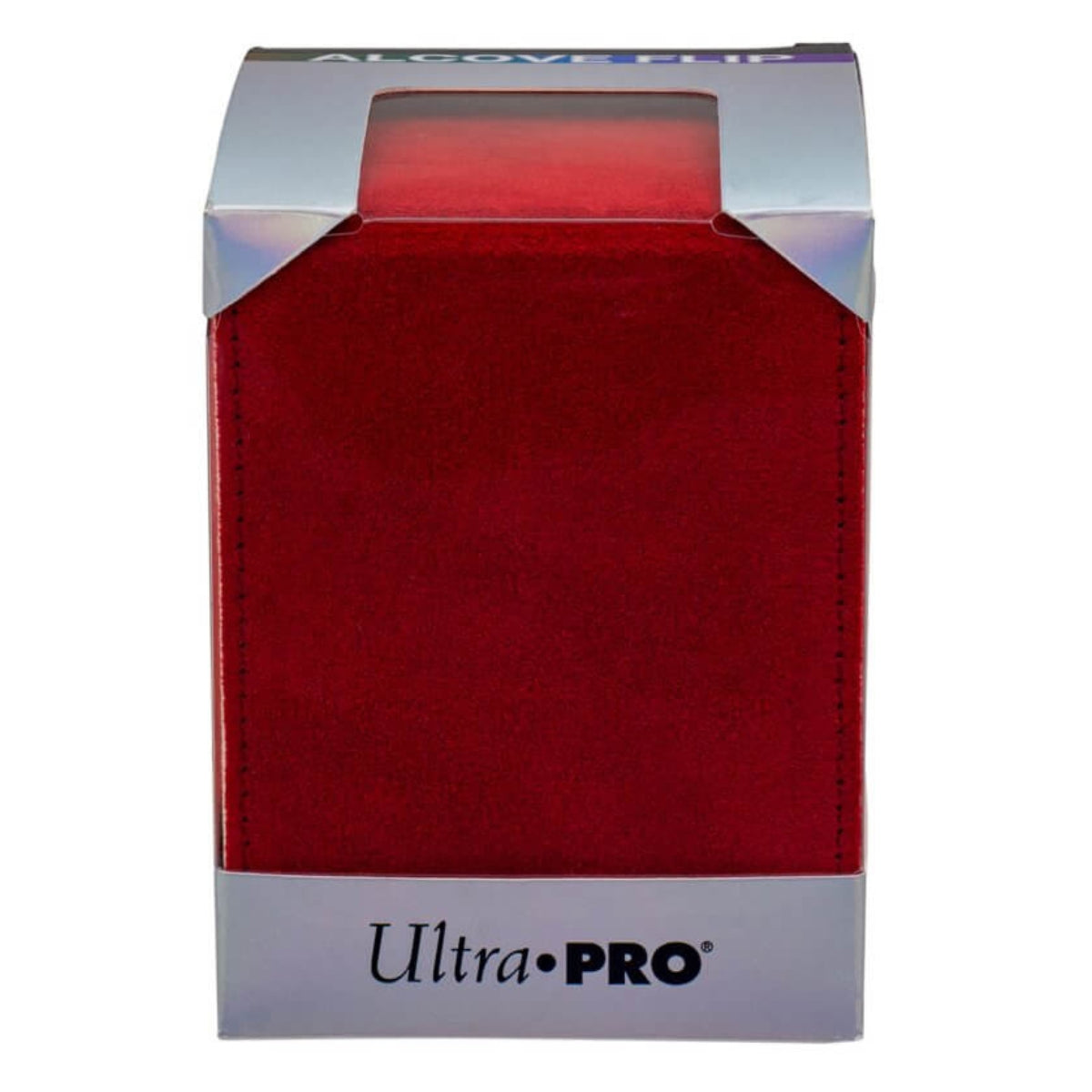 ULTRA PRO DECK BOX Vivid Deluxe Alcove Flip - DELUXE Red