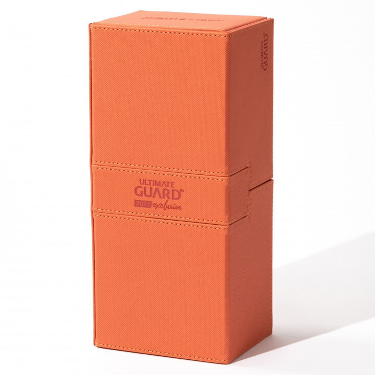 Ultimate Guard Twin Flip n Tray Deck Case 266+ Xenoskin 2022 Exclusive Dark Orange Deck Box