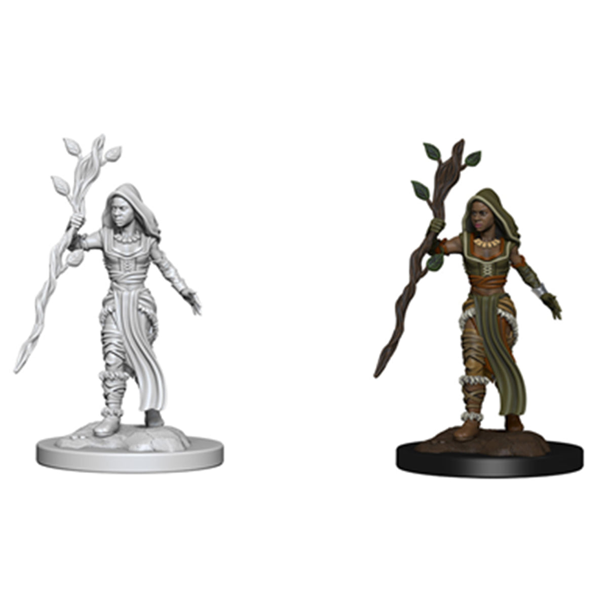 D&D Nolzurs Marvelous Unpainted Miniatures Human Female Druid