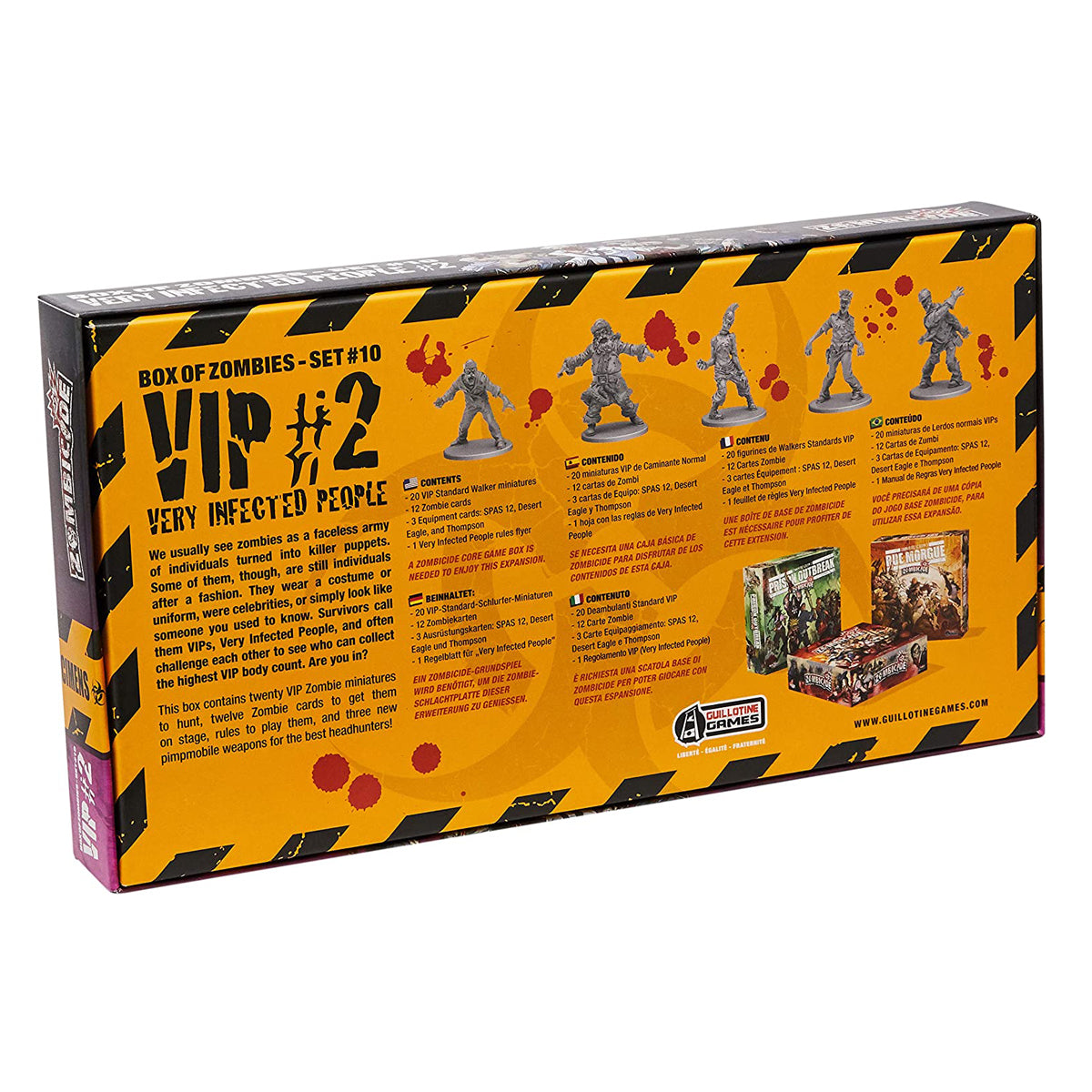 Zombicide VIP Very Infected People 2 Expansion Board Game