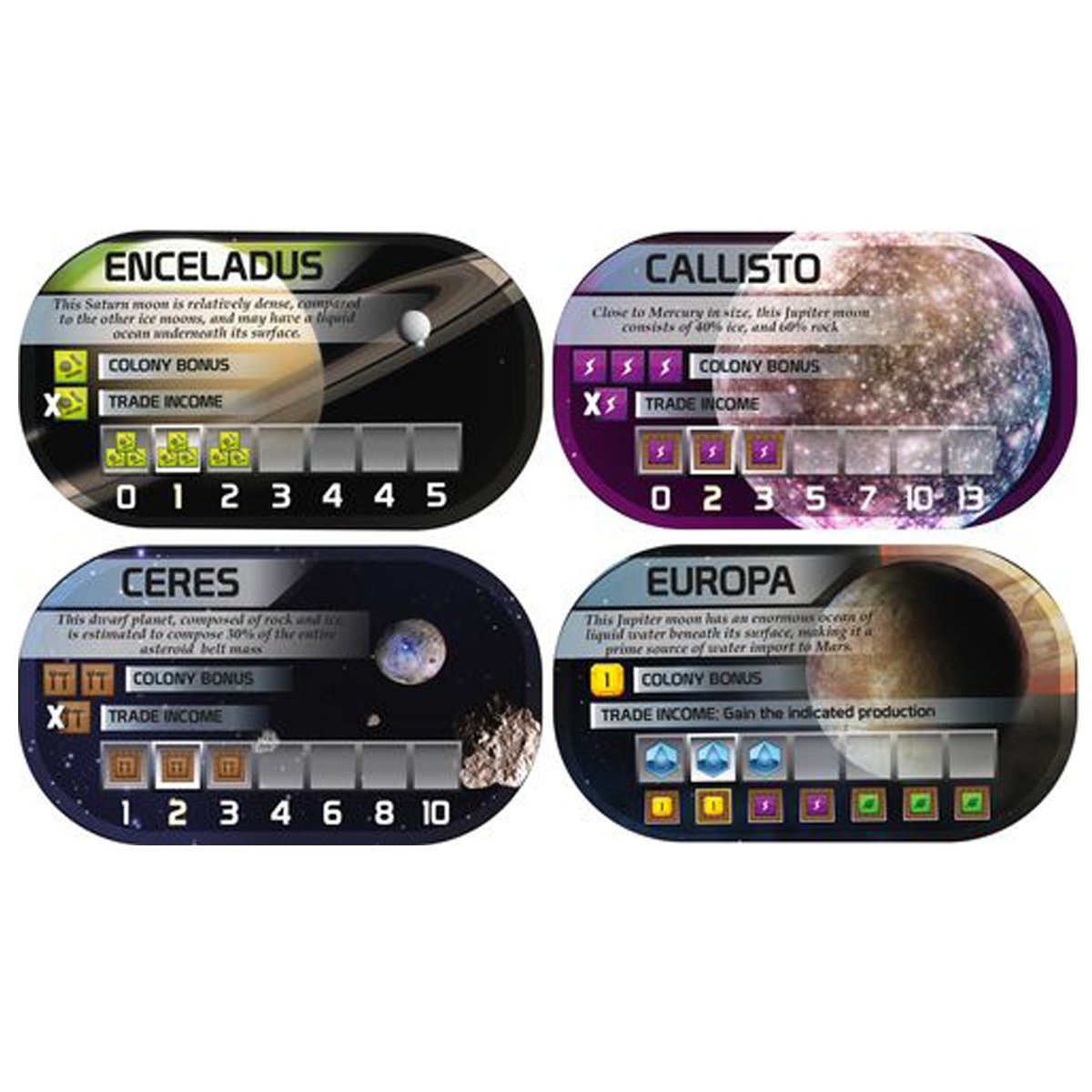 Terraforming Mars the Colonies Expansion