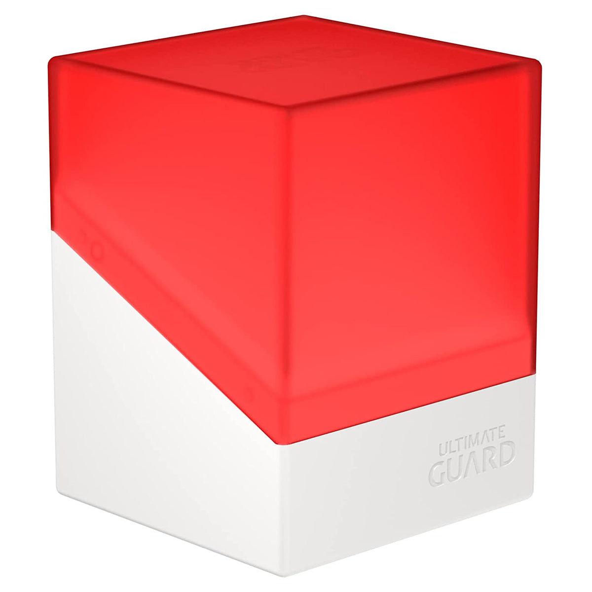 Ultimate Guard Synergy Boulder 100+ Red/White Deck Box
