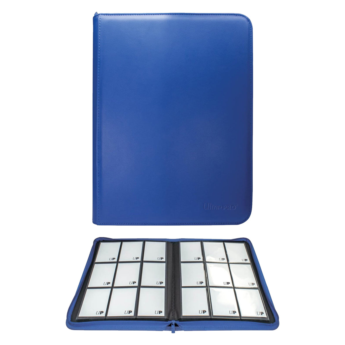 ULTRA PRO Binder - Vivid 9-Pocket Zippered Pro-Binder: Blue