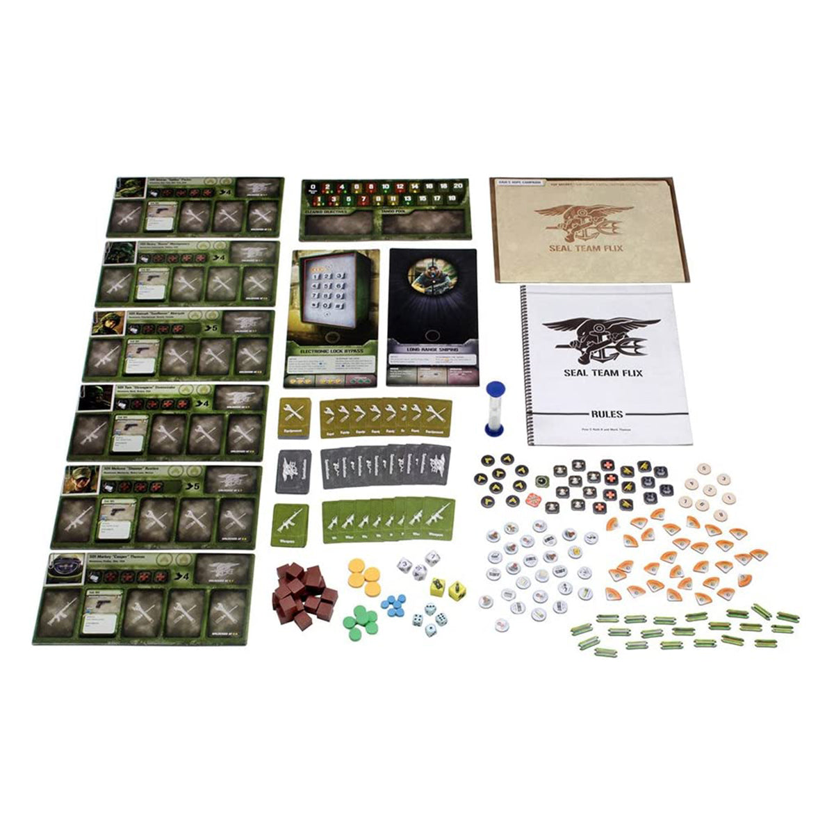 Seal Team Flix Board Game