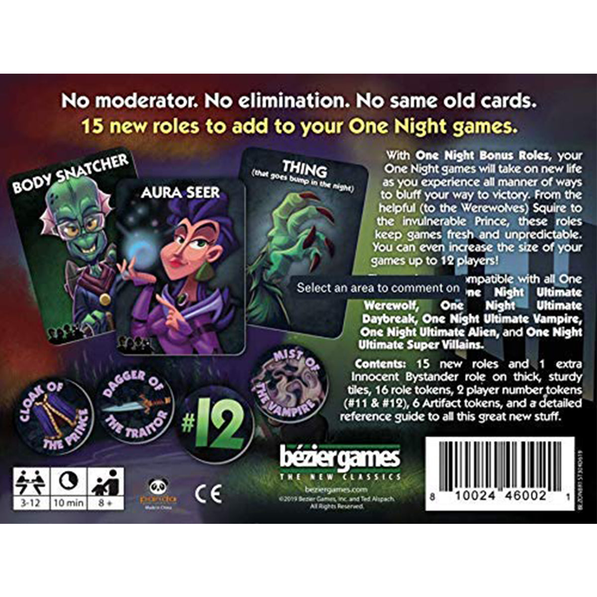 One Night Ultimate Bonus Roles