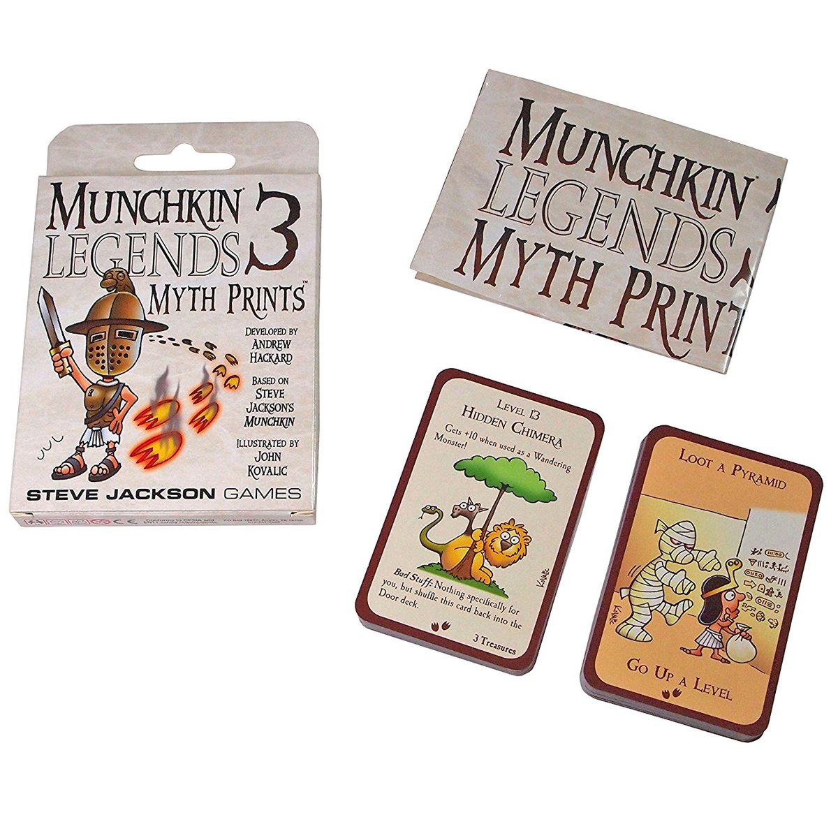 Munchkin Legends 3 Myth Prints