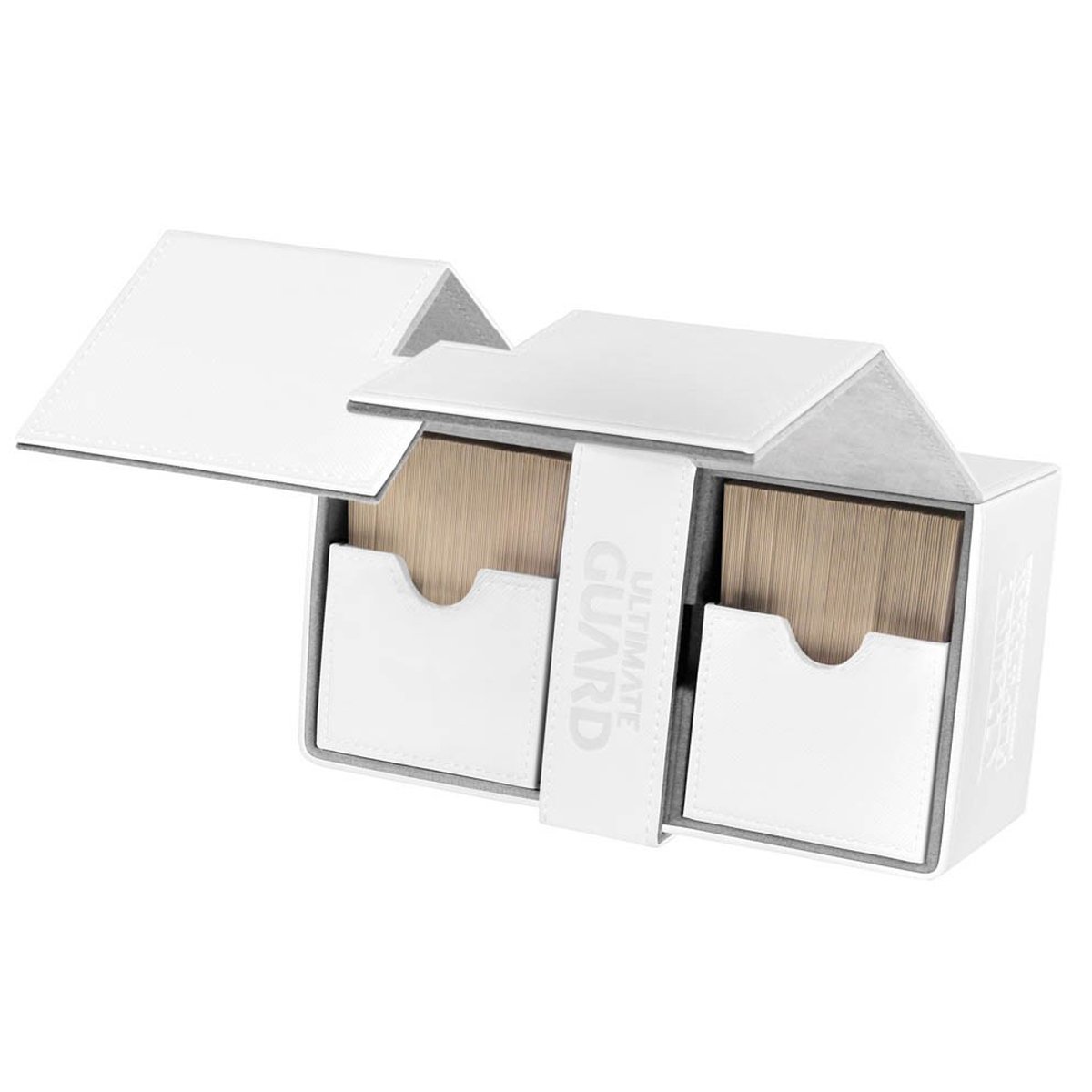 Deck Box Ultimate Guard Twin Flip n Tray Deck Case 160+ XENOSKIN White