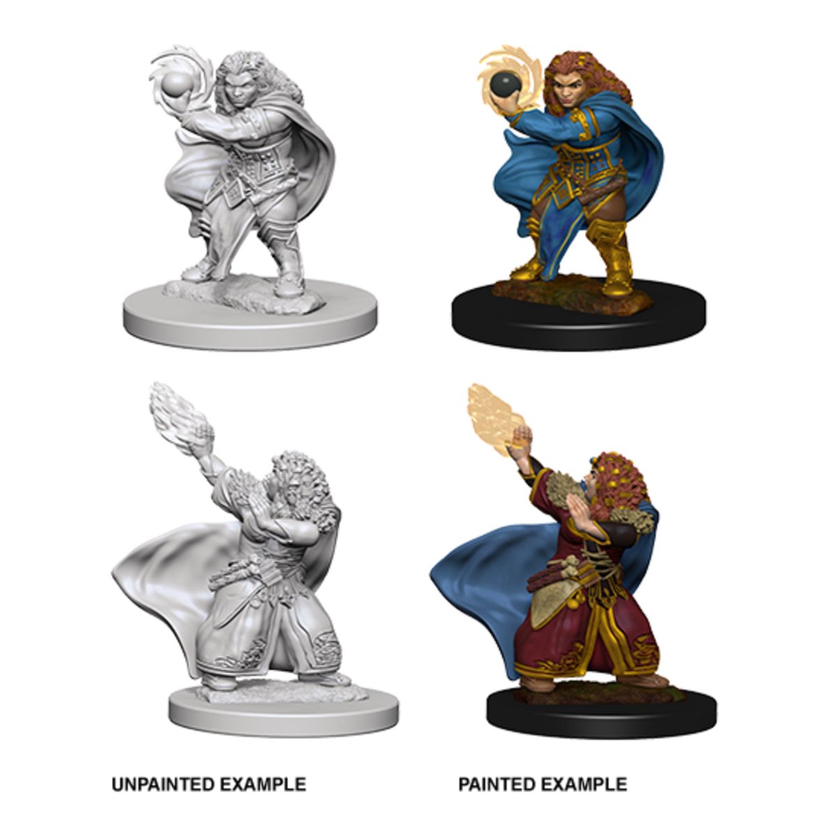 D&D Nolzurs Marvelous Unpainted Miniatures Dwarf Female Wizard