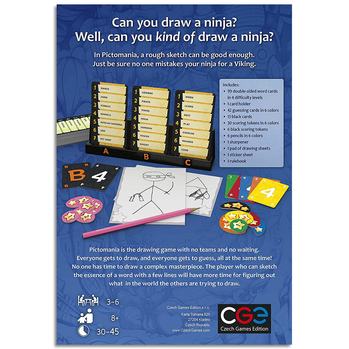 Pictomania Board Game