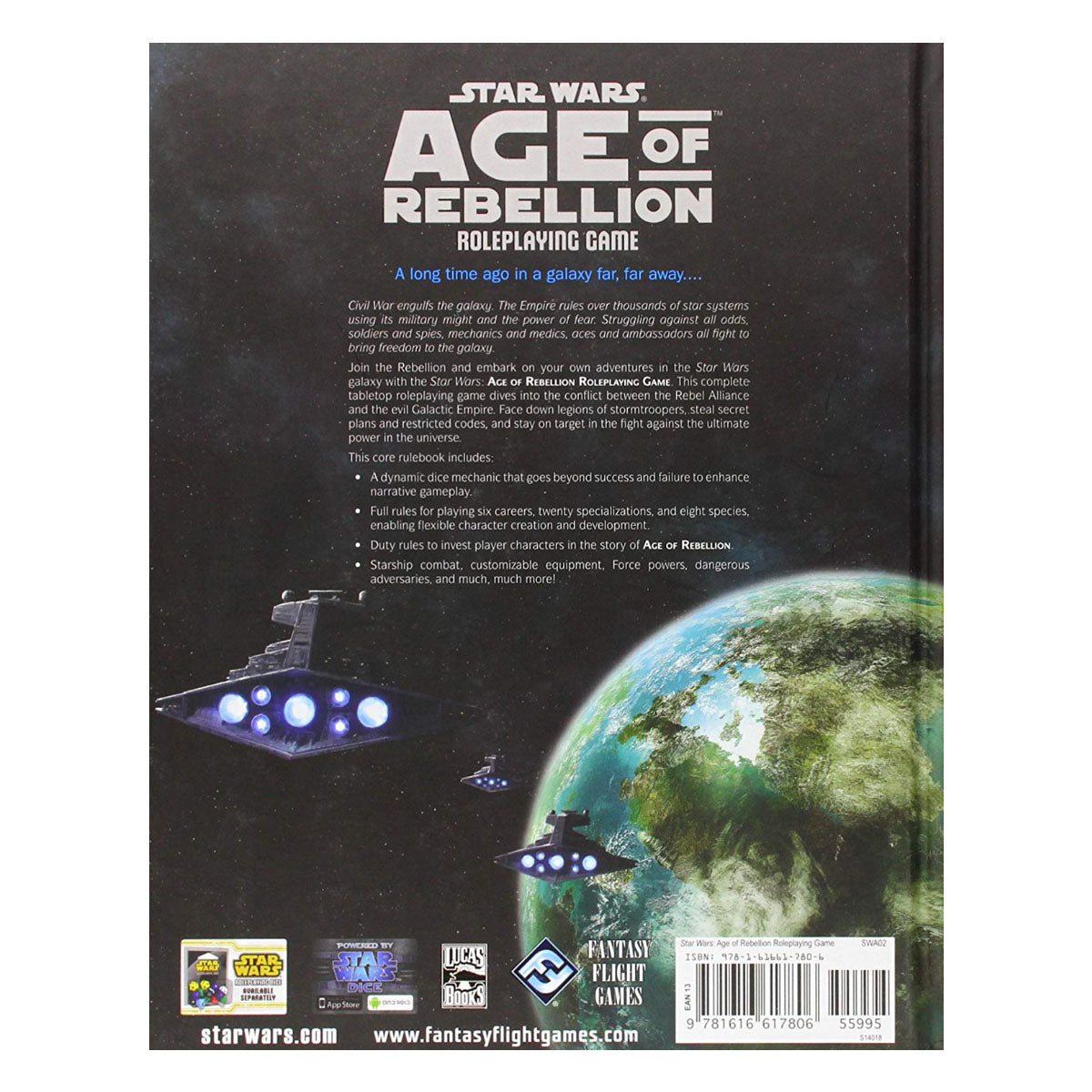 Star Wars RPG Age of Rebellion Core Book