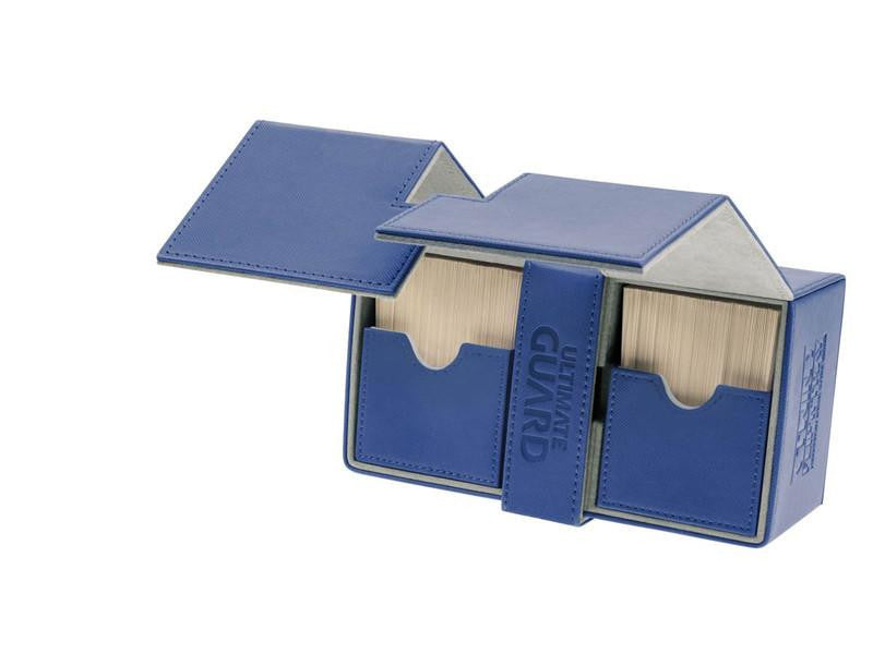 Deck Box Ultimate Guard Twin Flip n Tray Deck Case 160+ XENOSKIN Blue