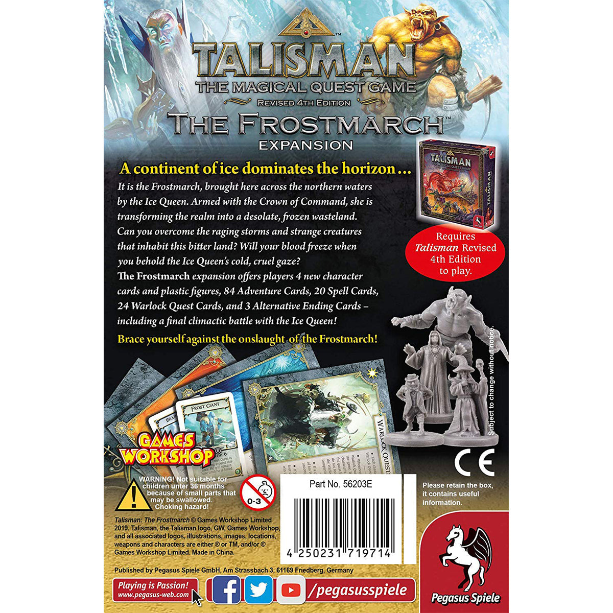 Talisman 4th Edition Frostmarch Expansion