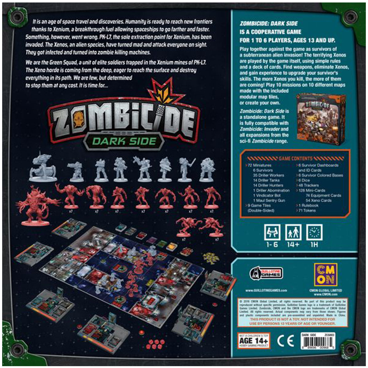 Zombicide Invader Dark Side Standalone Expansion