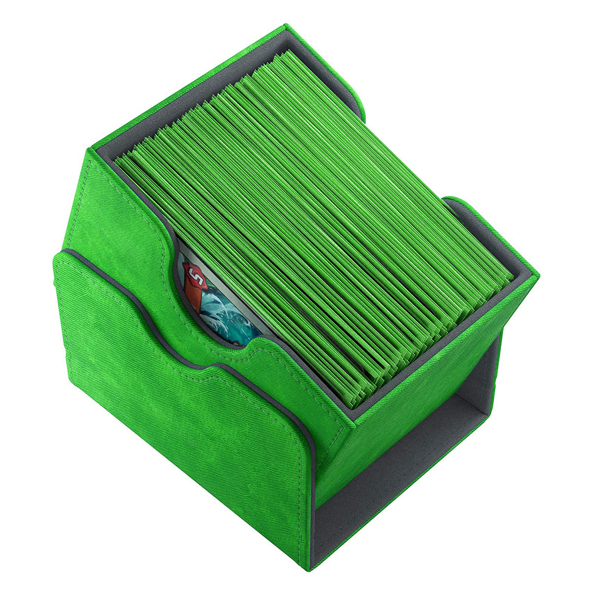 Gamegenic Sidekick 100+ Convertible Green Deck Box