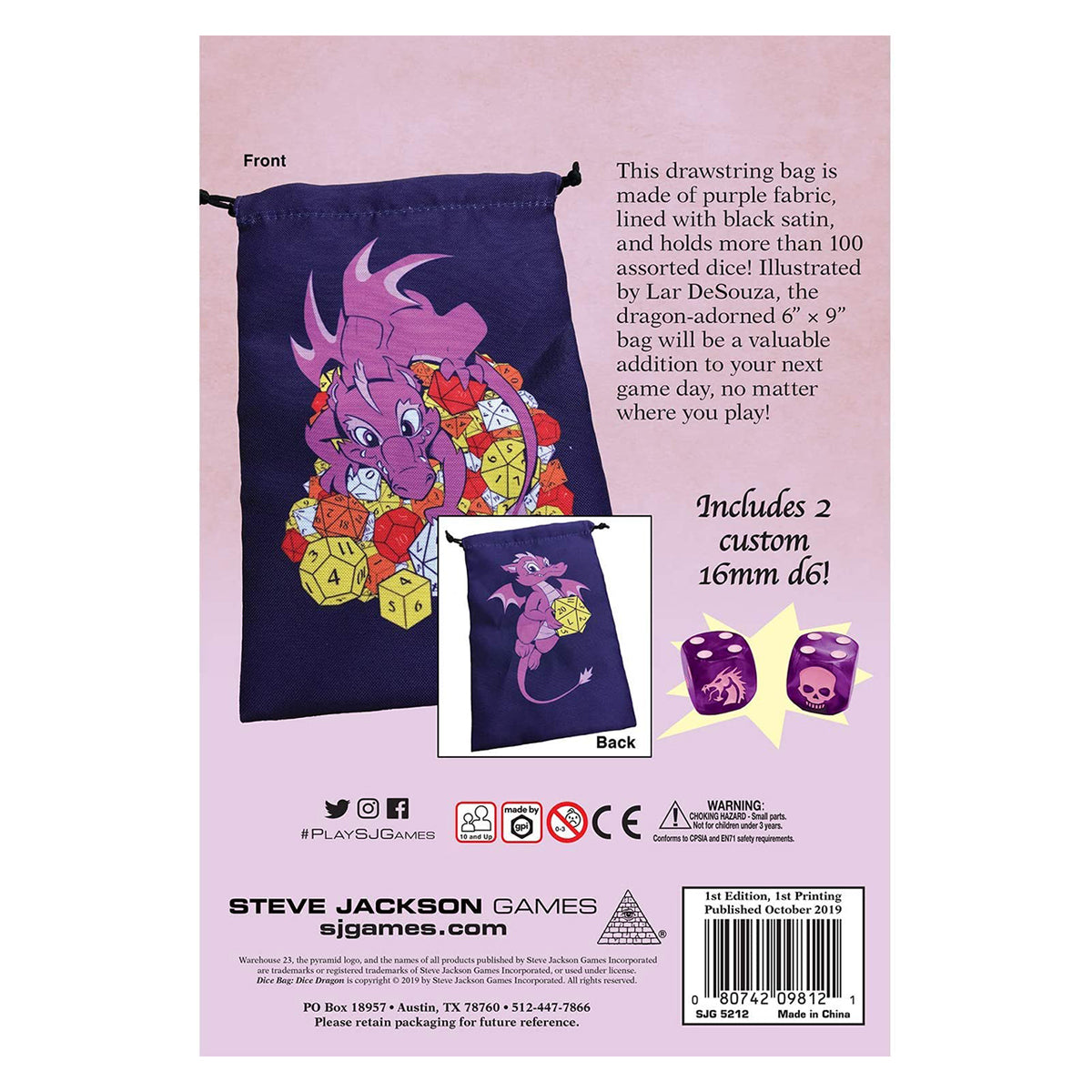 Dice Dragon Dice Bag
