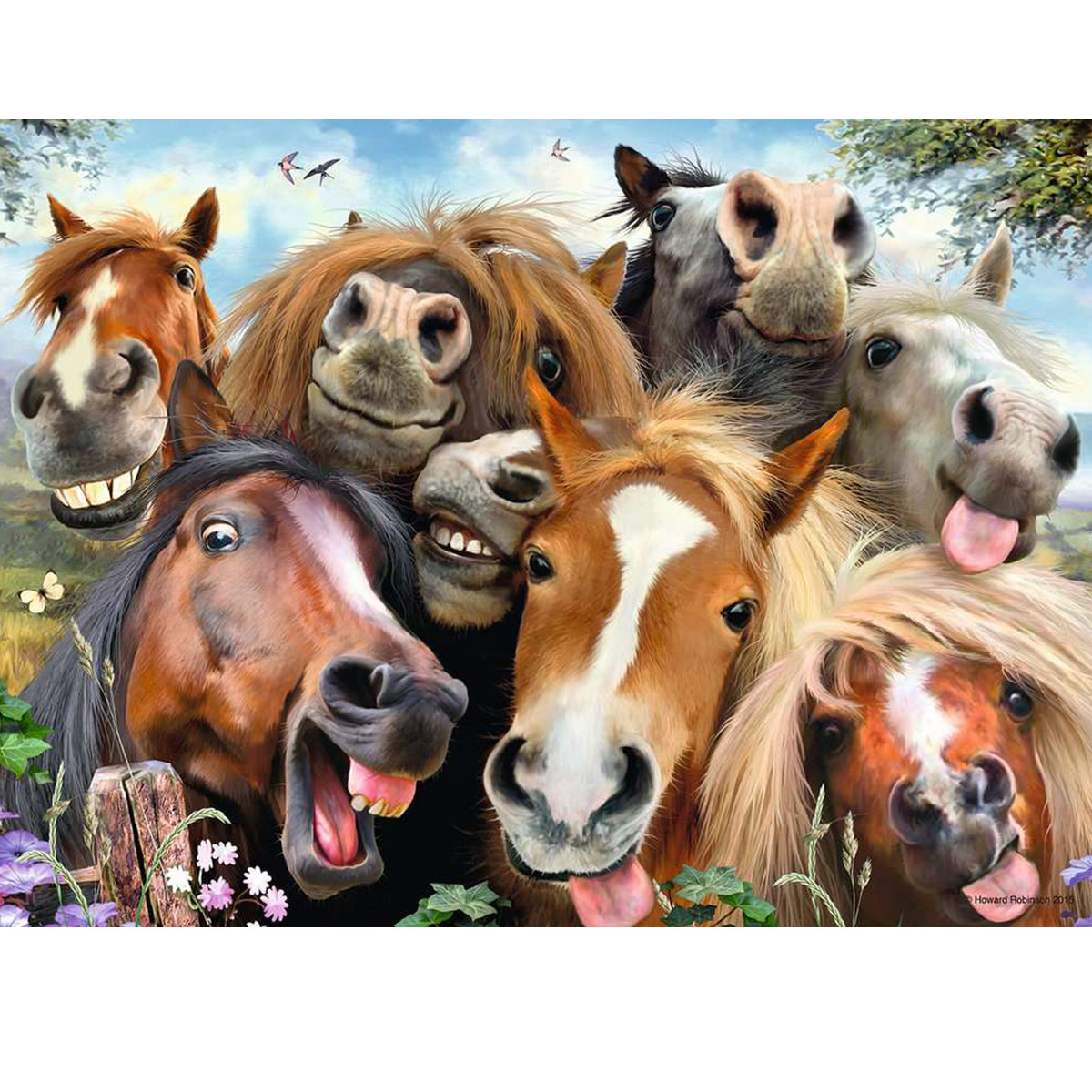 Ravensburger Horsing Around Puzzle 500pc