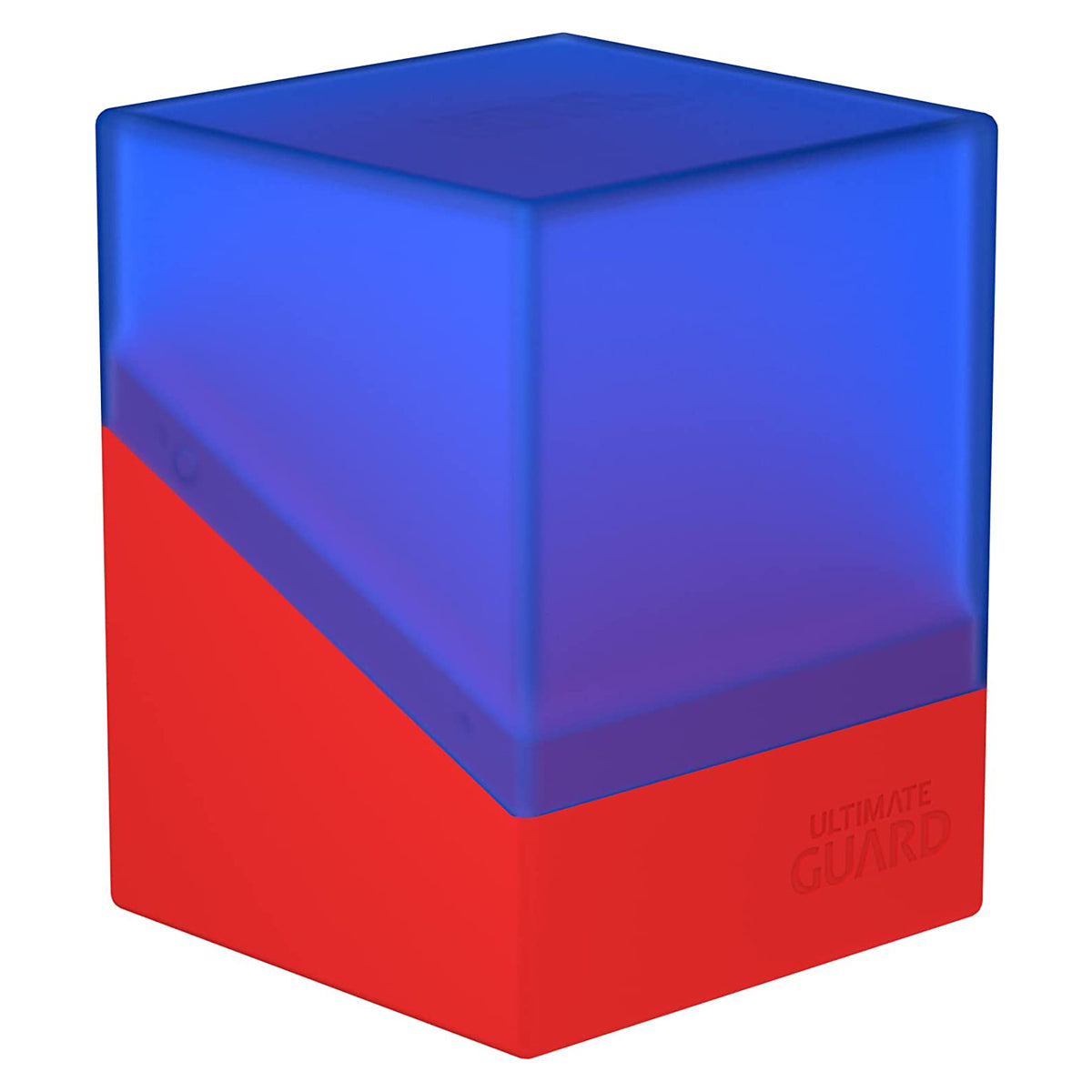 Ultimate Guard Synergy Boulder 100+ Blue/Red Deck Box