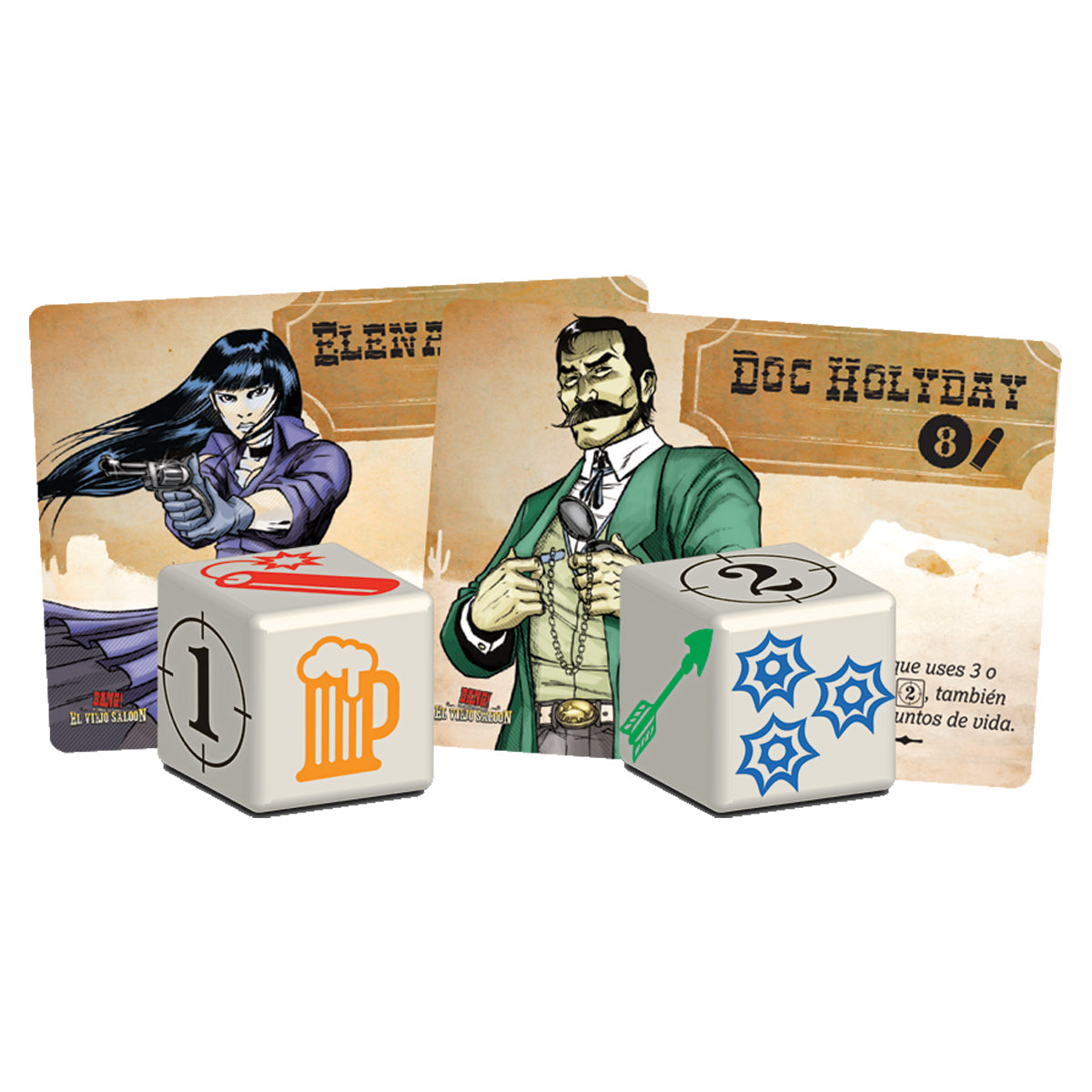 Bang The Dice Game Old Saloon Expansion