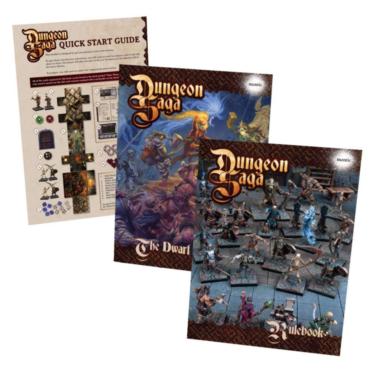Dungeon Saga The Dwarf Kings Quest Board Game
