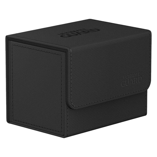 Ultimate Guard Sidewinder 80+ Xenoskin Monocolor Black Deck Box