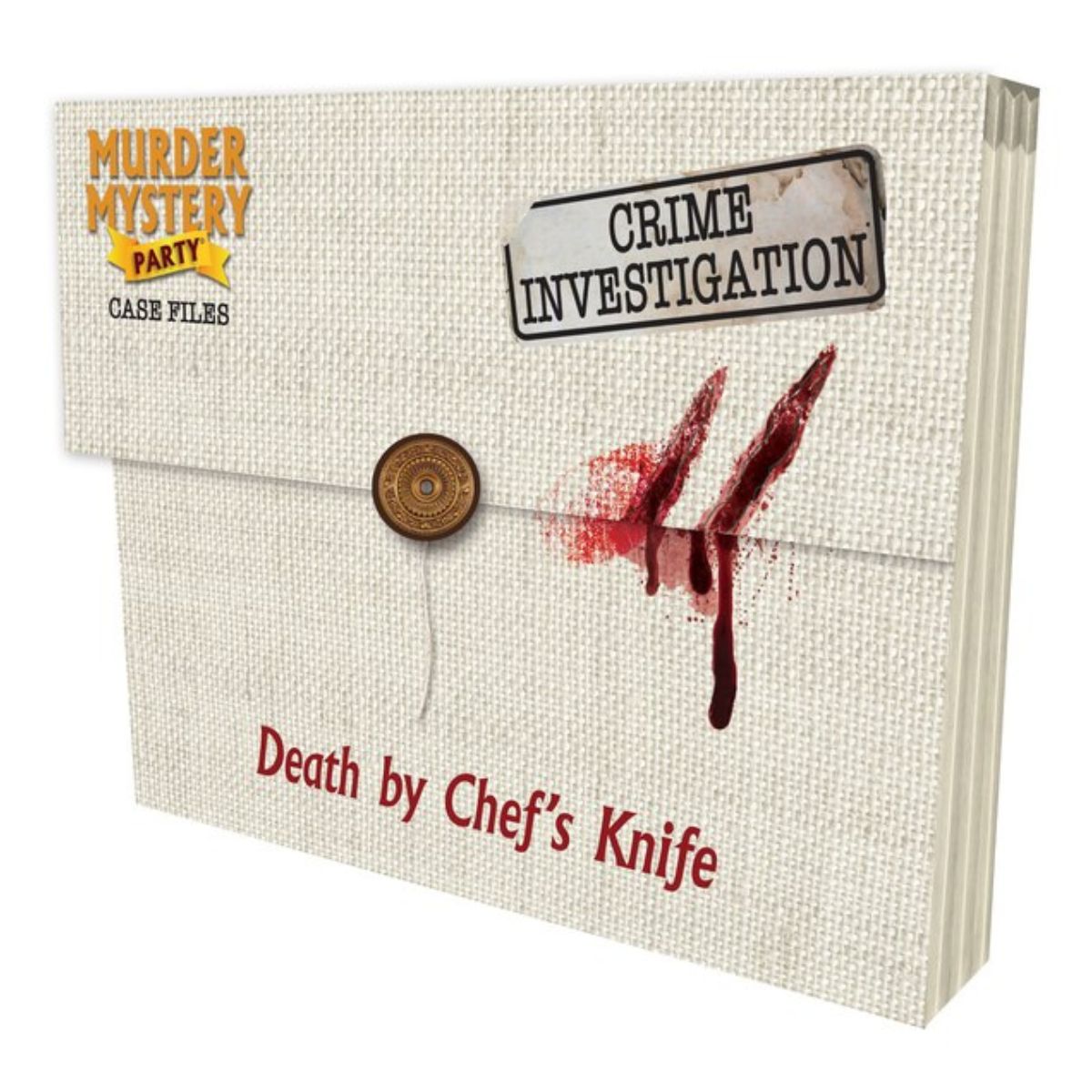 Murder Mystery Party Case Files: Death by Chef's Knife