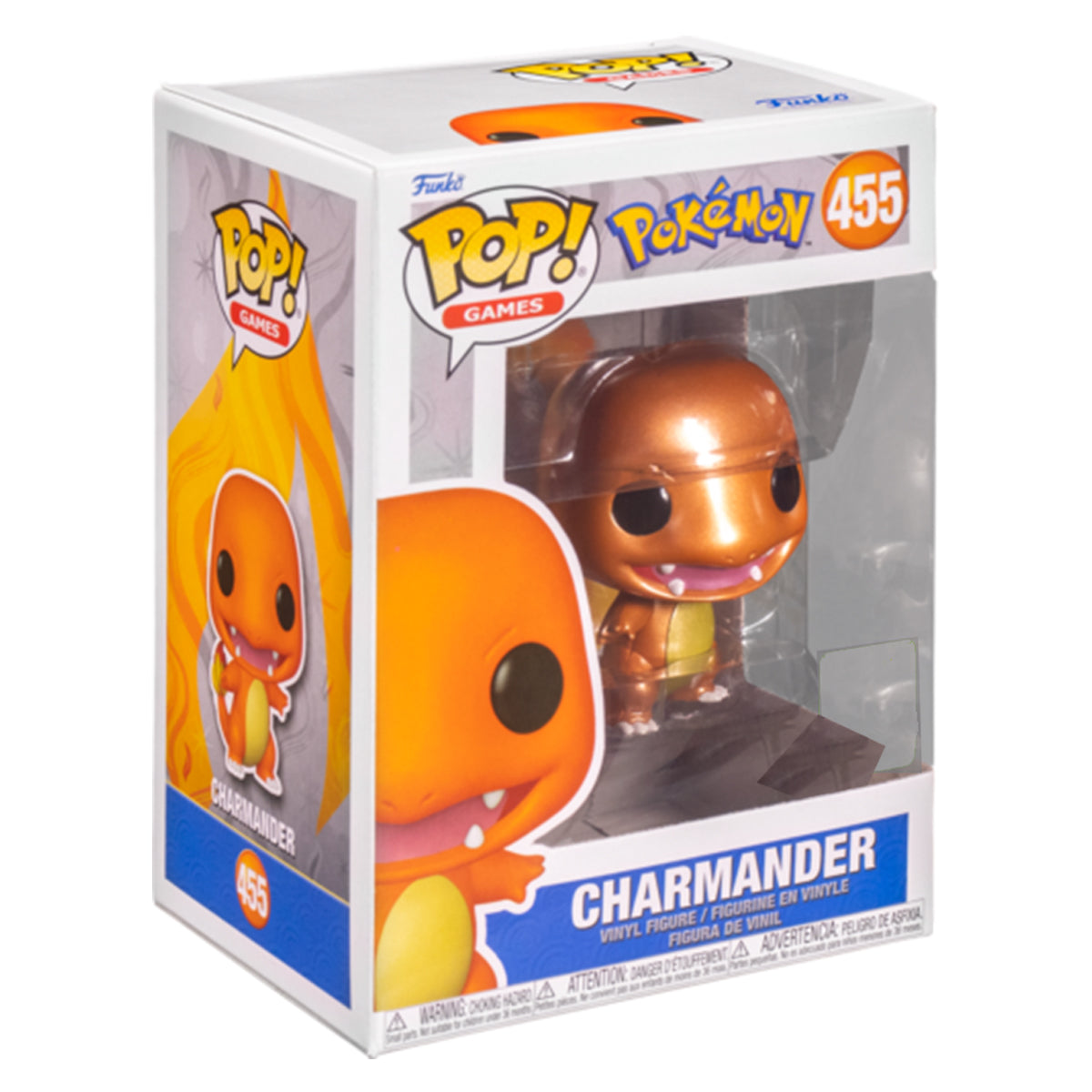 Pokemon - Charmander Metallic SDCC 2022 Exclusive Pop! Vinyl