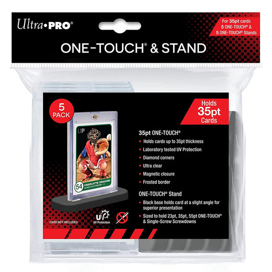 ULTRA PRO ONE TOUCH STAND- 35pt One Touch & Stand 5PK