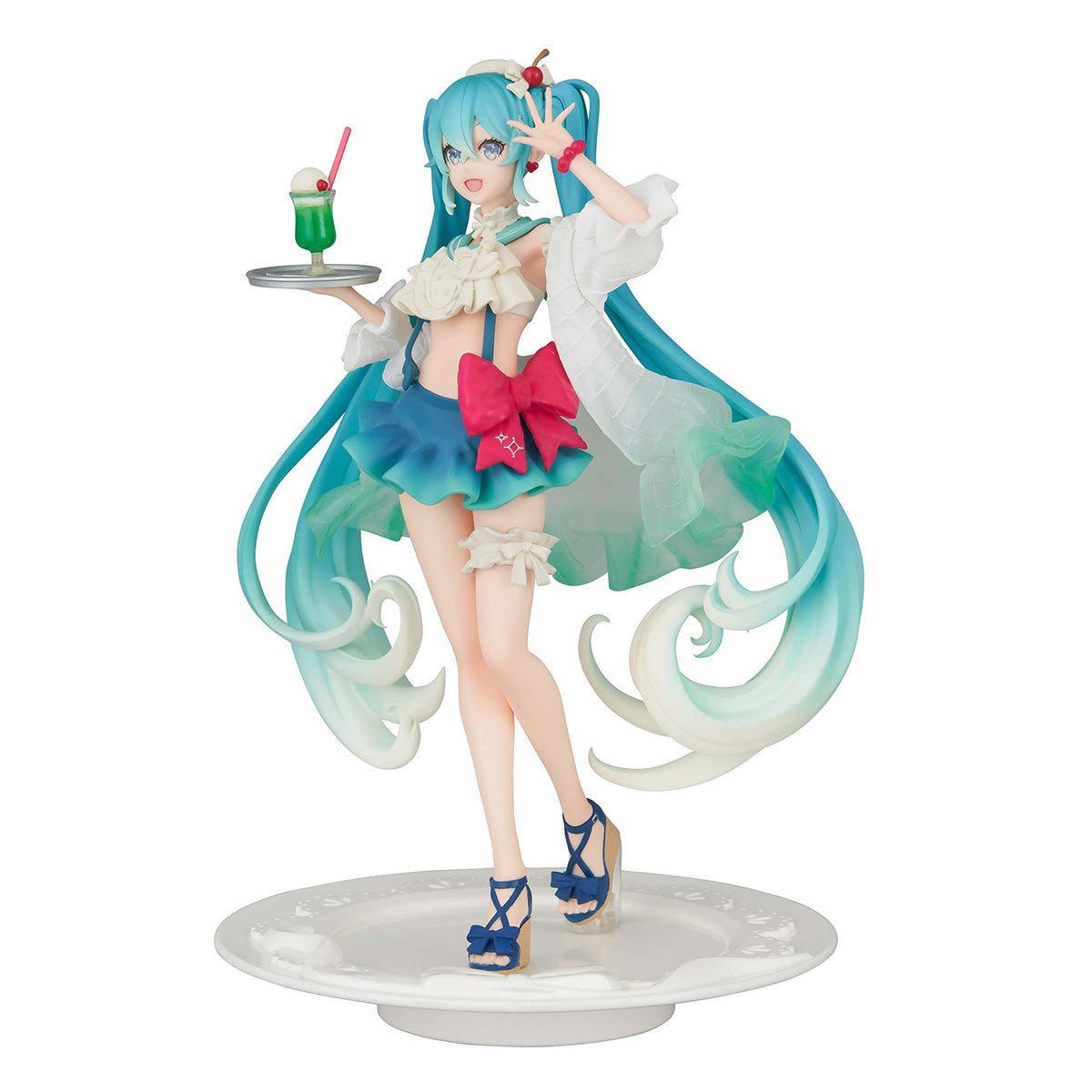 Hatsune Miku Exceed Creative Figure Hatsune Miku SweetSweets Series Melon Soda Float