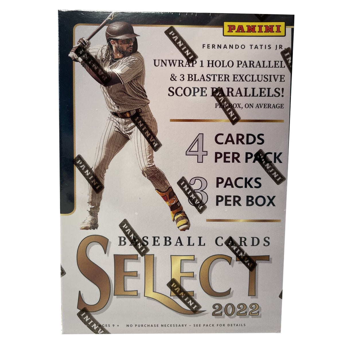 PANINI 2022 Select Baseball Blaster Box