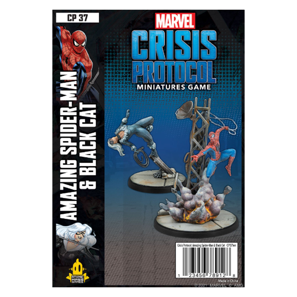Marvel Crisis Protocol Amazing Spider Man and Black Cat